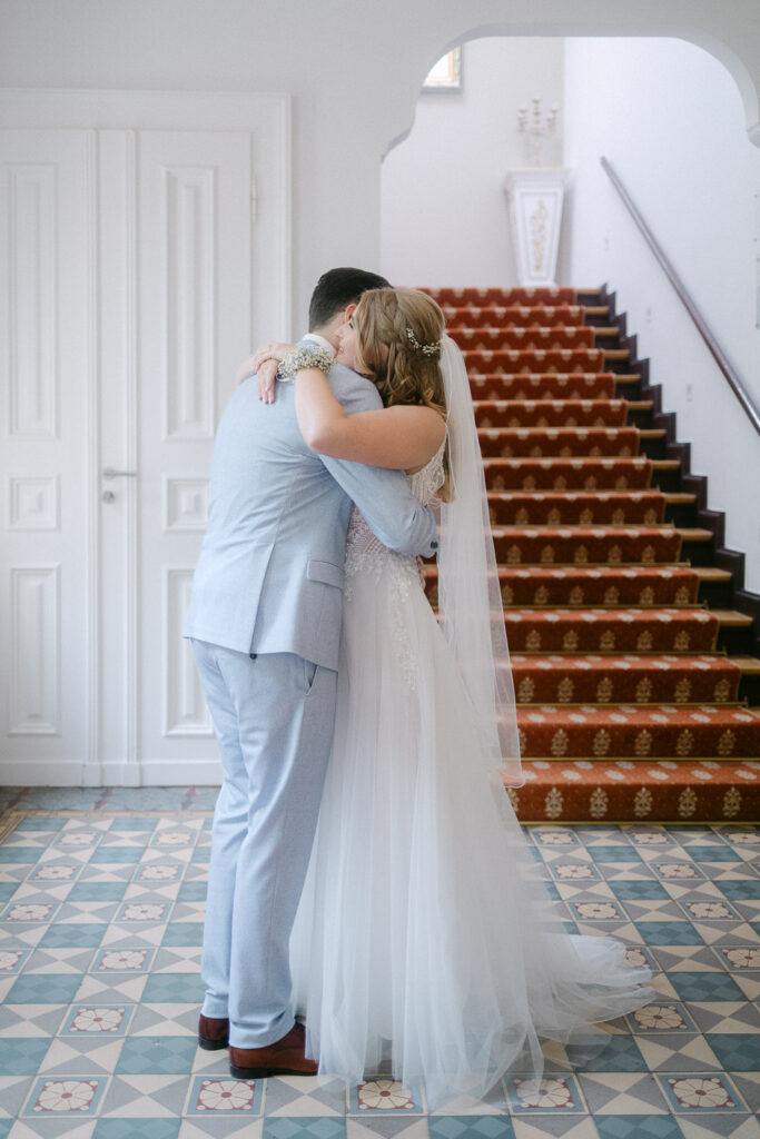 Hochzeit Schloss Breitenfeld Leipzig Heiraten Hochzeitsfotos Fotograf Hochzeitsfotografin freie Trauung Schlossgarten