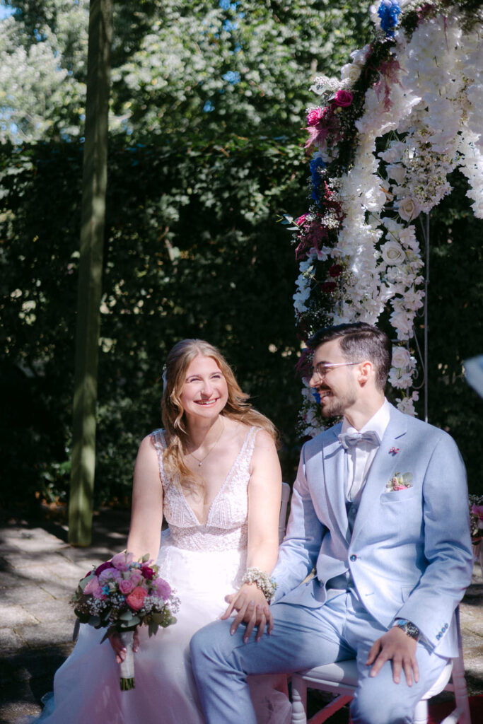 Hochzeit Schloss Breitenfeld Leipzig Heiraten Hochzeitsfotos Fotograf Hochzeitsfotografin freie Trauung Schlossgarten