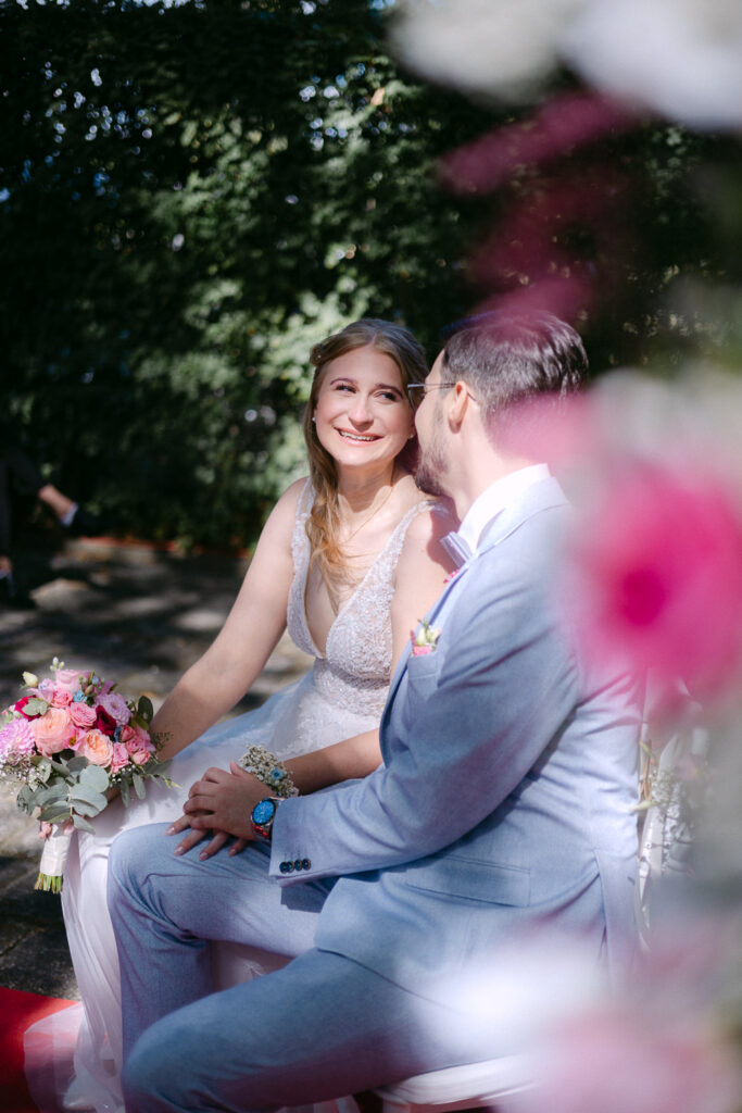 Hochzeit Schloss Breitenfeld Leipzig Heiraten Hochzeitsfotos Fotograf Hochzeitsfotografin freie Trauung Schlossgarten