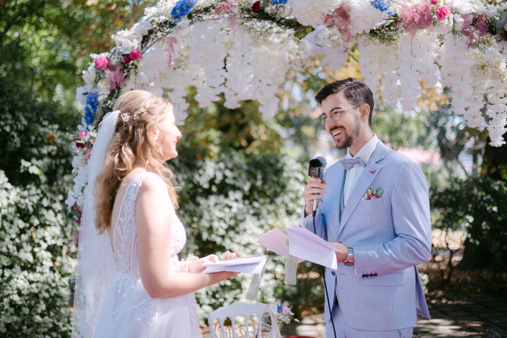 Hochzeit Schloss Breitenfeld Leipzig Heiraten Hochzeitsfotos Fotograf Hochzeitsfotografin freie Trauung Schlossgarten
