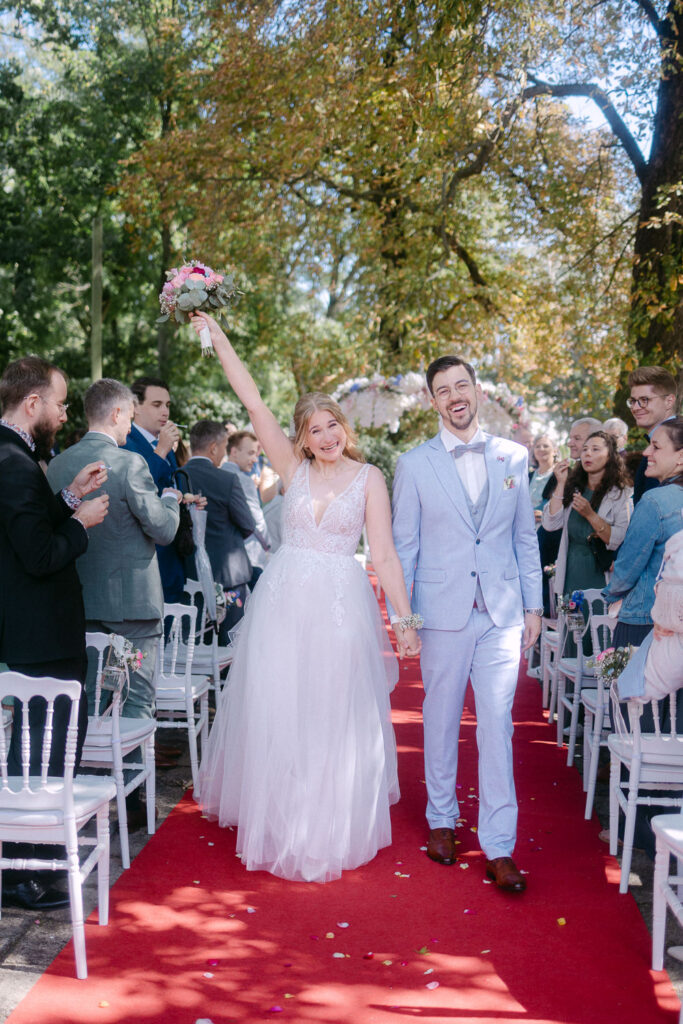 Hochzeit Schloss Breitenfeld Leipzig Heiraten Hochzeitsfotos Fotograf Hochzeitsfotografin freie Trauung Schlossgarten