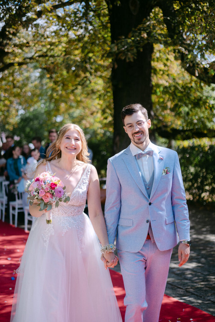 Hochzeit Schloss Breitenfeld Leipzig Heiraten Hochzeitsfotos Fotograf Hochzeitsfotografin freie Trauung Schlossgarten