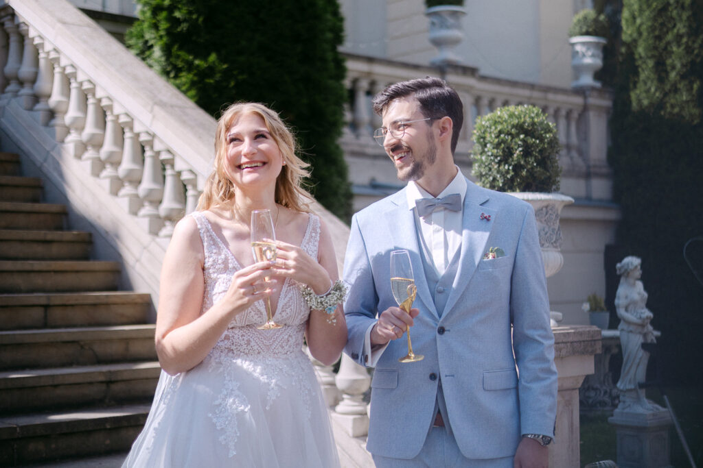 Hochzeit Schloss Breitenfeld Leipzig Heiraten Hochzeitsfotos Fotograf Hochzeitsfotografin freie Trauung Schlossgarten