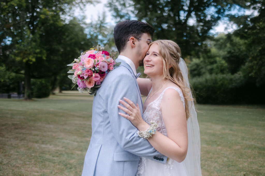 Hochzeit Schloss Breitenfeld Leipzig Heiraten Hochzeitsfotos Fotograf Hochzeitsfotografin freie Trauung Schlossgarten