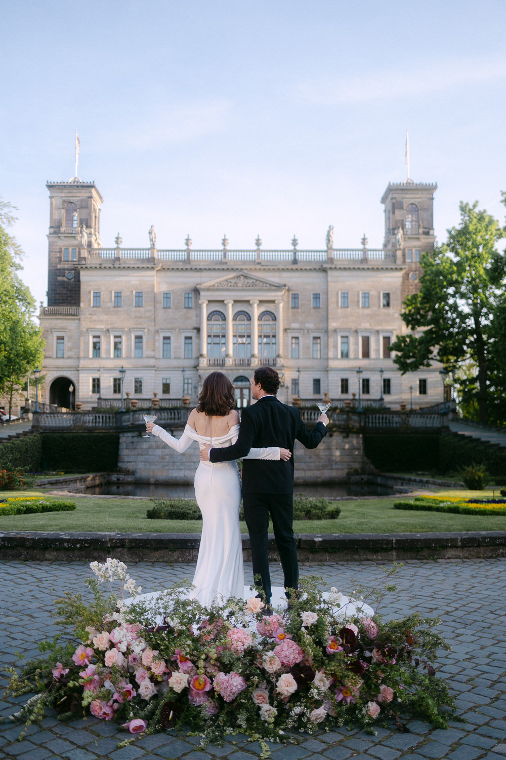 Schloss Albrechtsberg Dresden Hochzeit heiraten standesamtliche Trauung Hochzeitsfotograf Sachsen Fotograf Hochzeitsfotos30